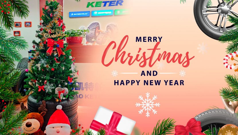 Keter wünscht Ihnen frohe Weihnachten und ein gutes neues Jahr