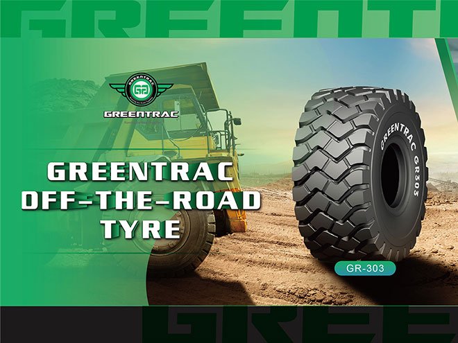 Greentrac OTR -Reifen, machen Sie alles schwer!