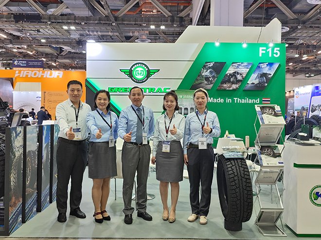 Greentrac besucht Tyrexpo Asia 2023 und trifft potenzielle Kunden