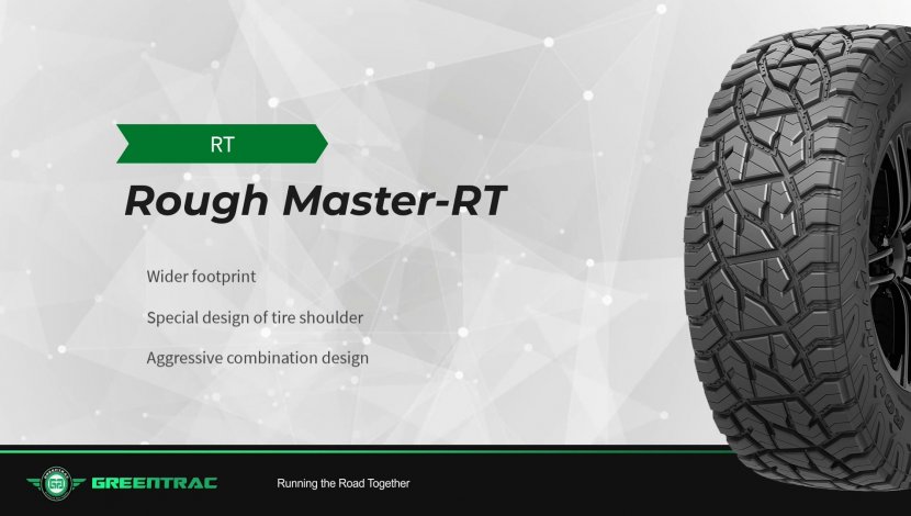 Greentrac Rt-Reifen als grobes Master-RT
